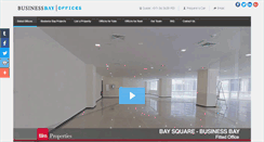 Desktop Screenshot of businessbay-offices.com